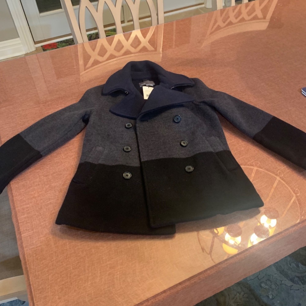 Girls pea coat by Vince - Picture 2 of 3